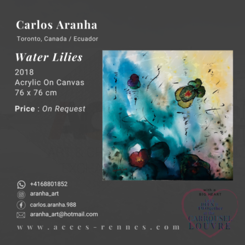 CARLOS ARANHA - WATER LILIES