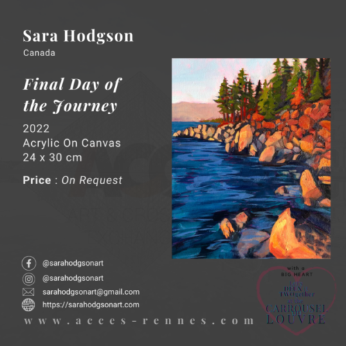 SARA HODGSON - FINAL DAY OF THE JOURNEY