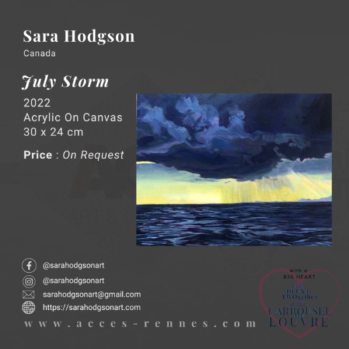SARA HODGSON - JULY STORM