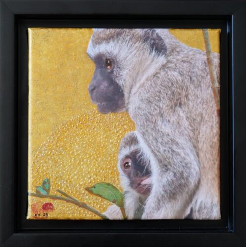 TWOGETHER "mother & child monkey"
