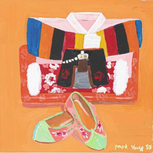 HANBOK & FLOWER SHOES